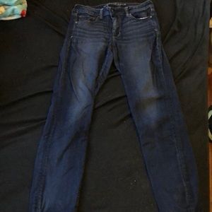 Dark wash American Eagle jeans 12 Long